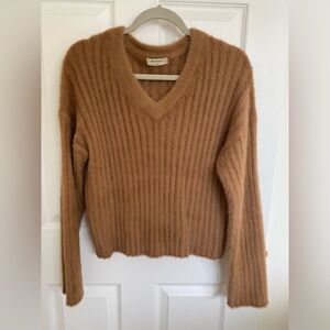 Babaton Soft V-Neck Sweater